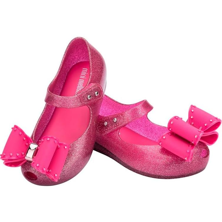 Zapatos Mini Melissa Ultragirl Rosa Brillante 19.5x8x7.1cm
