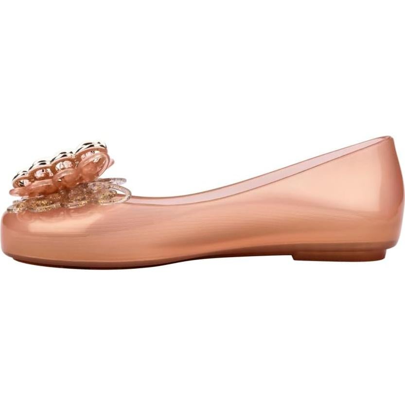 Bailarinas Mini Melissa Sweet Love Fly Niñas - Oro 24x11cm