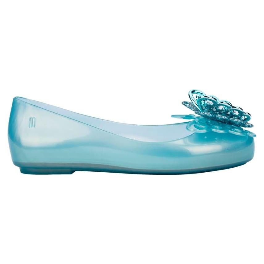 Bailarinas Mini Melissa Sweet Love Fly Niñas - Azul Perla