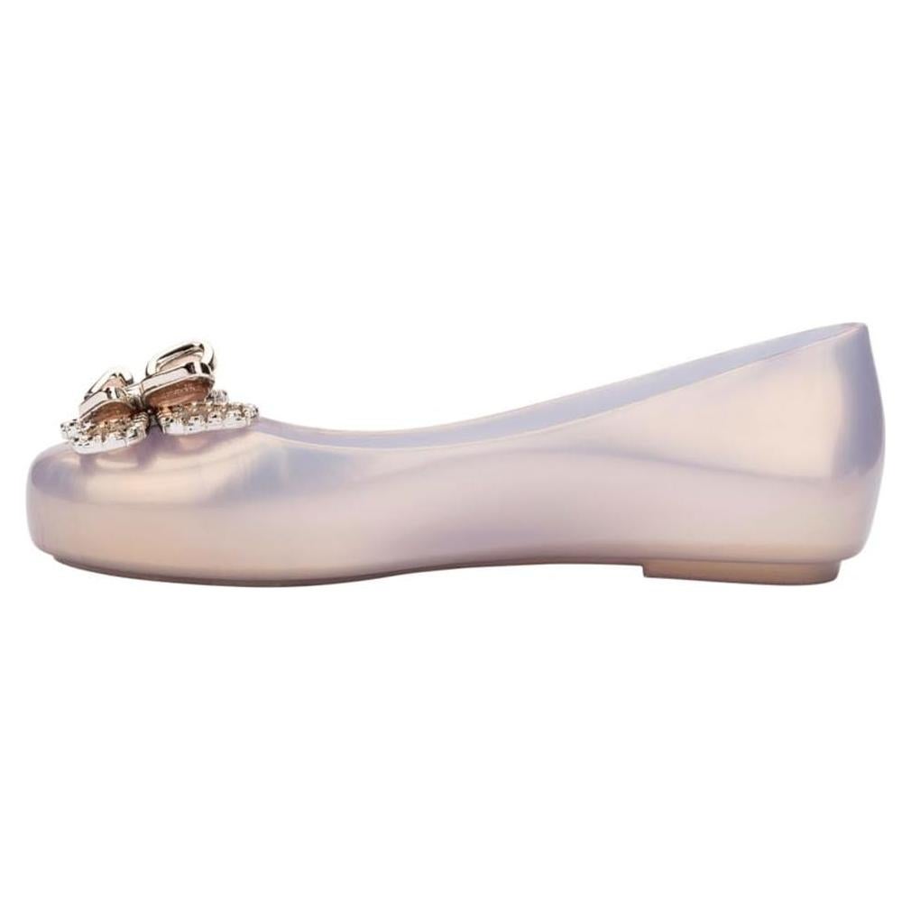 Bailarinas Mini Melissa Sweet Love Fly Niñas 24x11cm Perla/Dorado