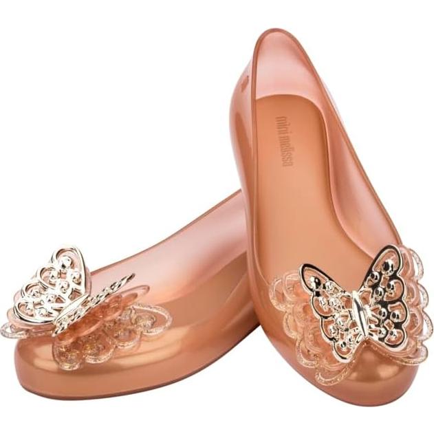 Bailarinas Mini Melissa Sweet Love Fly Niñas - Oro