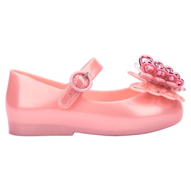 Bailarinas Mini Melissa Sweet Love Fly Rosa Perla 20cm
