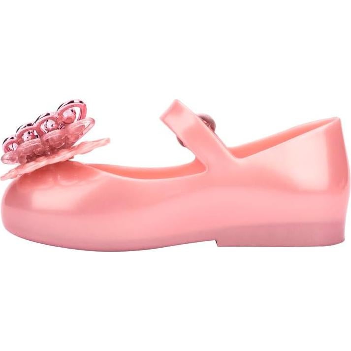Bailarinas Mini Melissa Sweet Love Fly Rosa Perla 20cm