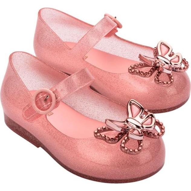 Bailarinas Mini Melissa Sweet Love Fly Rosa 20x12x8cm