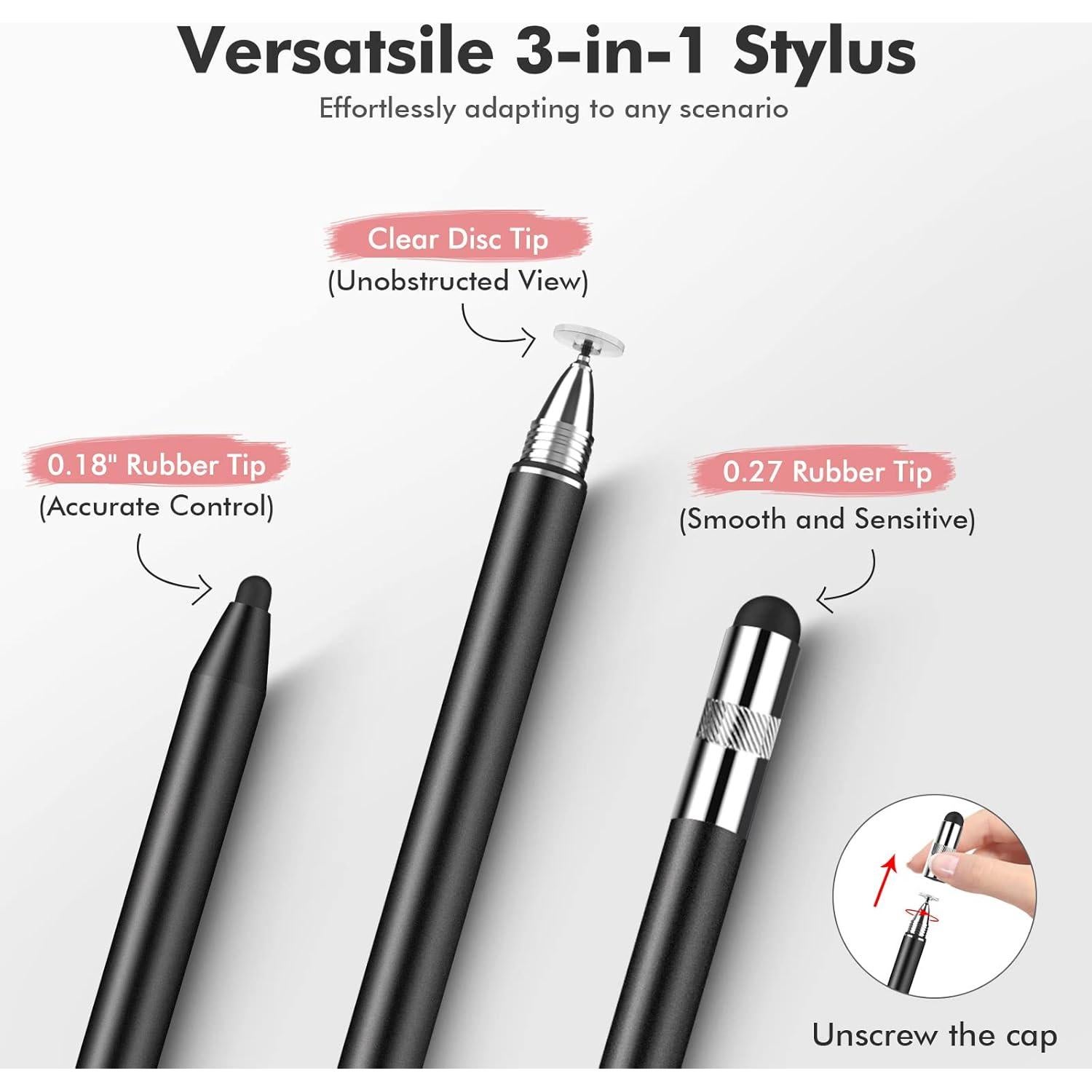 Bolígrafos Stylus 3 en 1 MEKO Alta Sensibilidad 2023