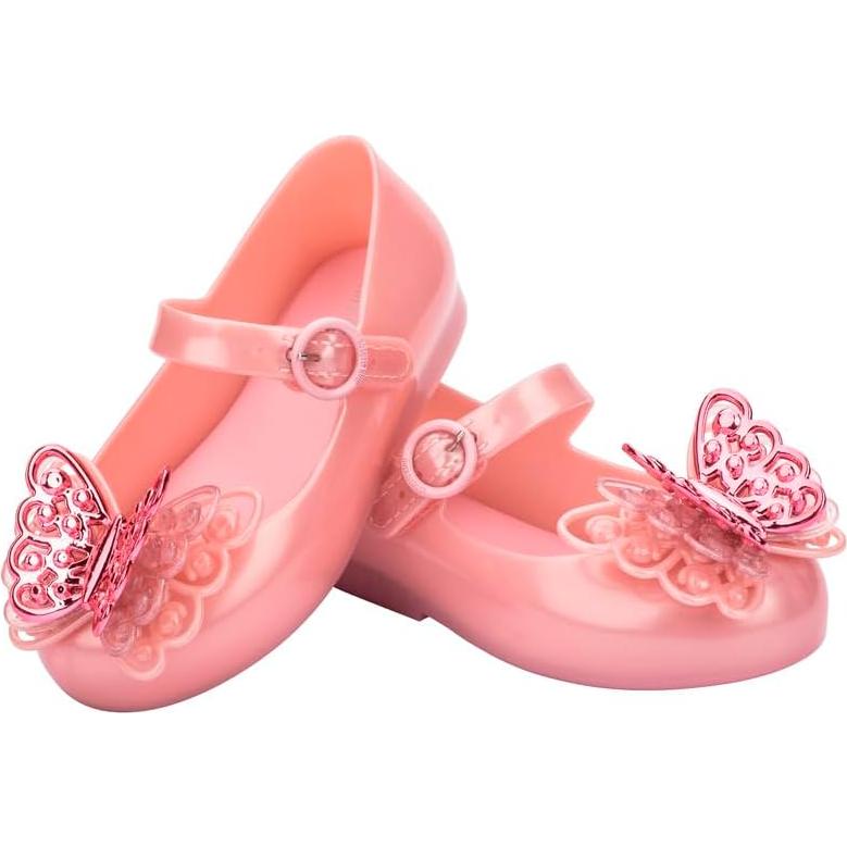 Bailarinas Mini Melissa Sweet Love Fly Rosa 20x12x8cm