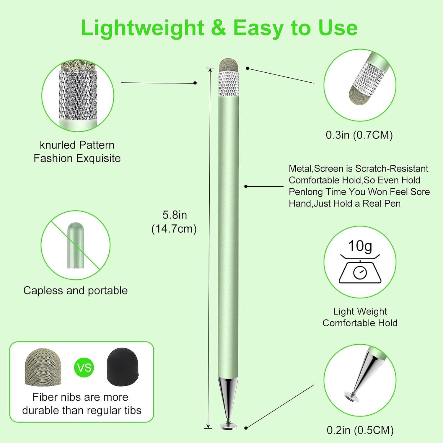 Bolígrafo Stylus 2 en 1 Zhao Cai Jin Bao - Alta Precisión, 3 Colores