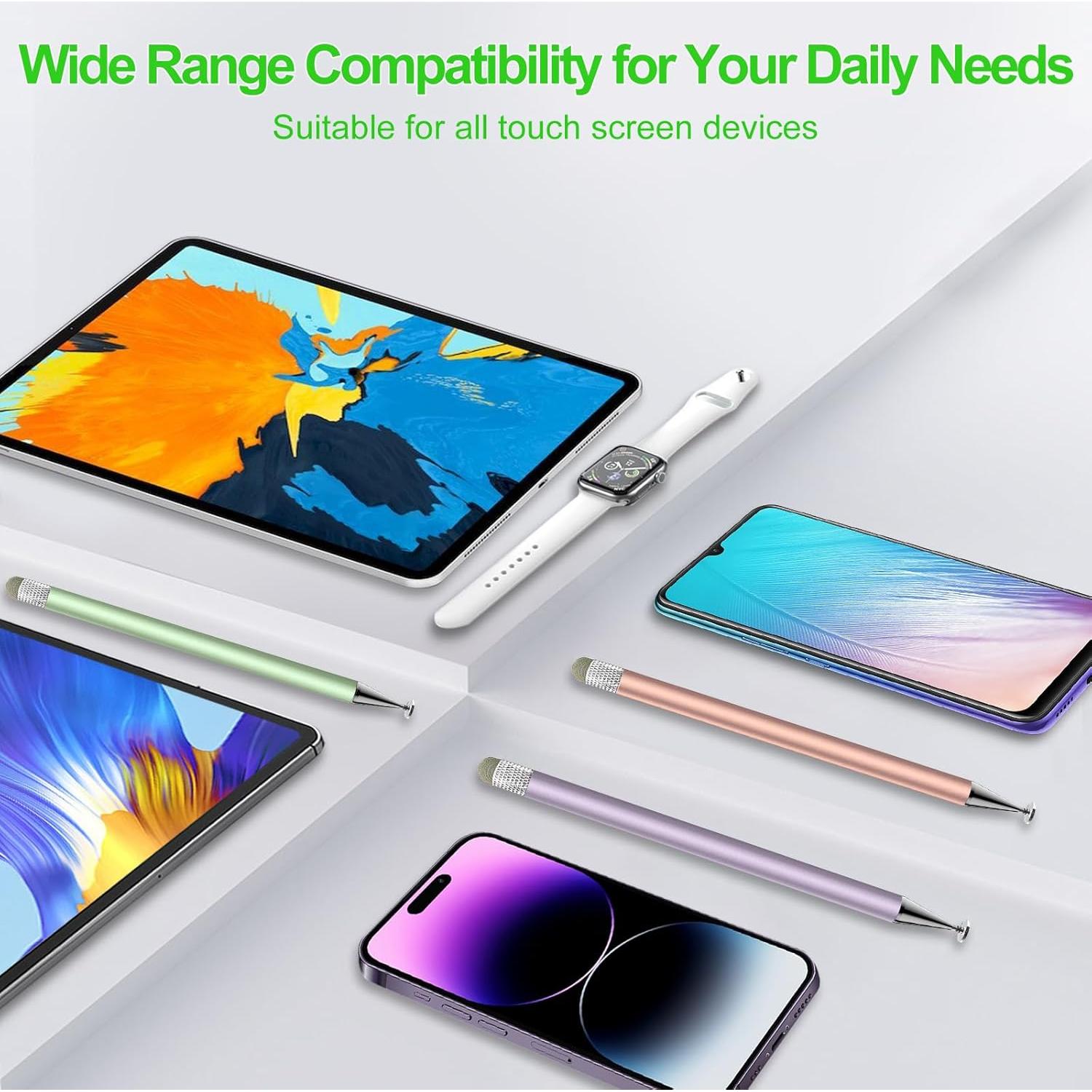 Bolígrafo Stylus 2 en 1 Zhao Cai Jin Bao - Alta Precisión, 3 Colores