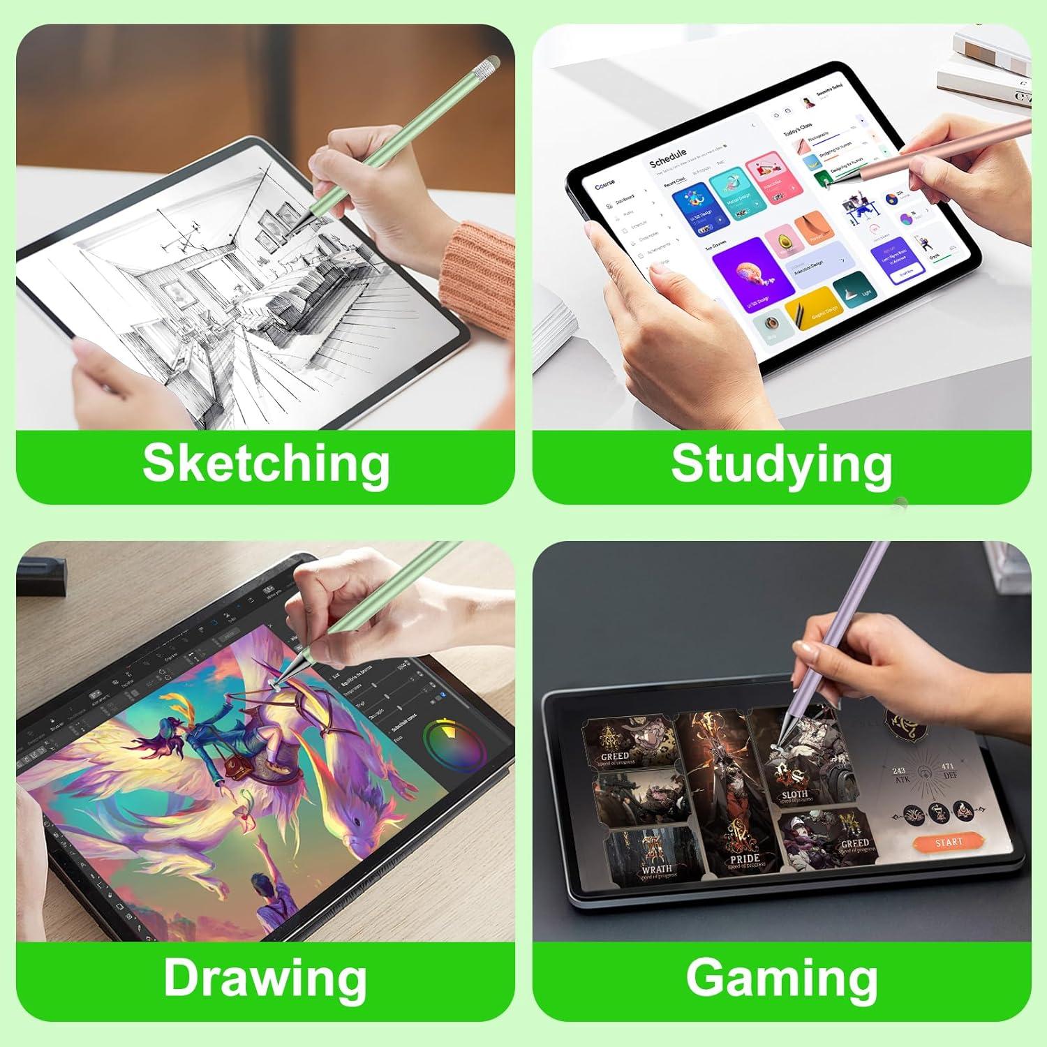 Bolígrafo Stylus 2 en 1 Zhao Cai Jin Bao - Alta Precisión, 3 Colores