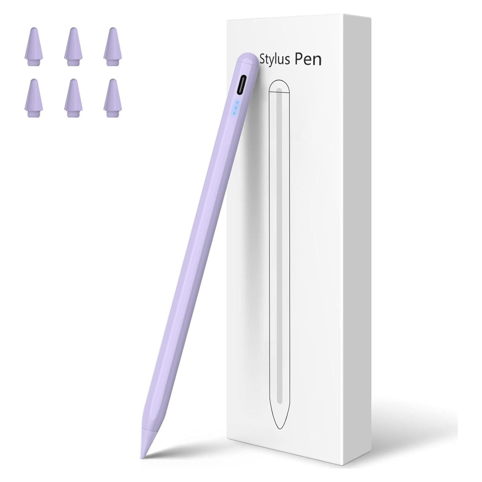 Lápiz Stylus NesveCit para iPad 2018-2024, Carga Rápida 10 Min