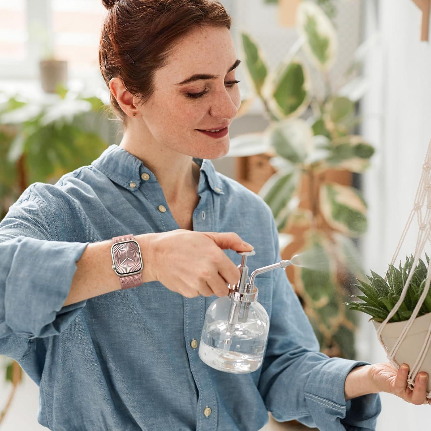 Paquete de 8 bandas elásticas Knossen para Apple Watch 38-49mm