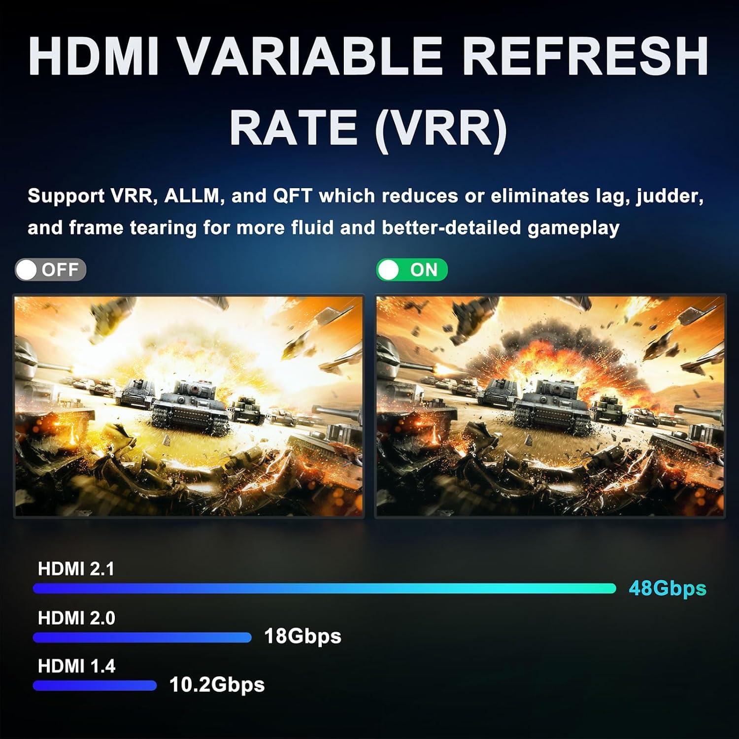 Interruptor HDMI 3 Puertos AVIDGRAM 8K 60Hz Control Remoto