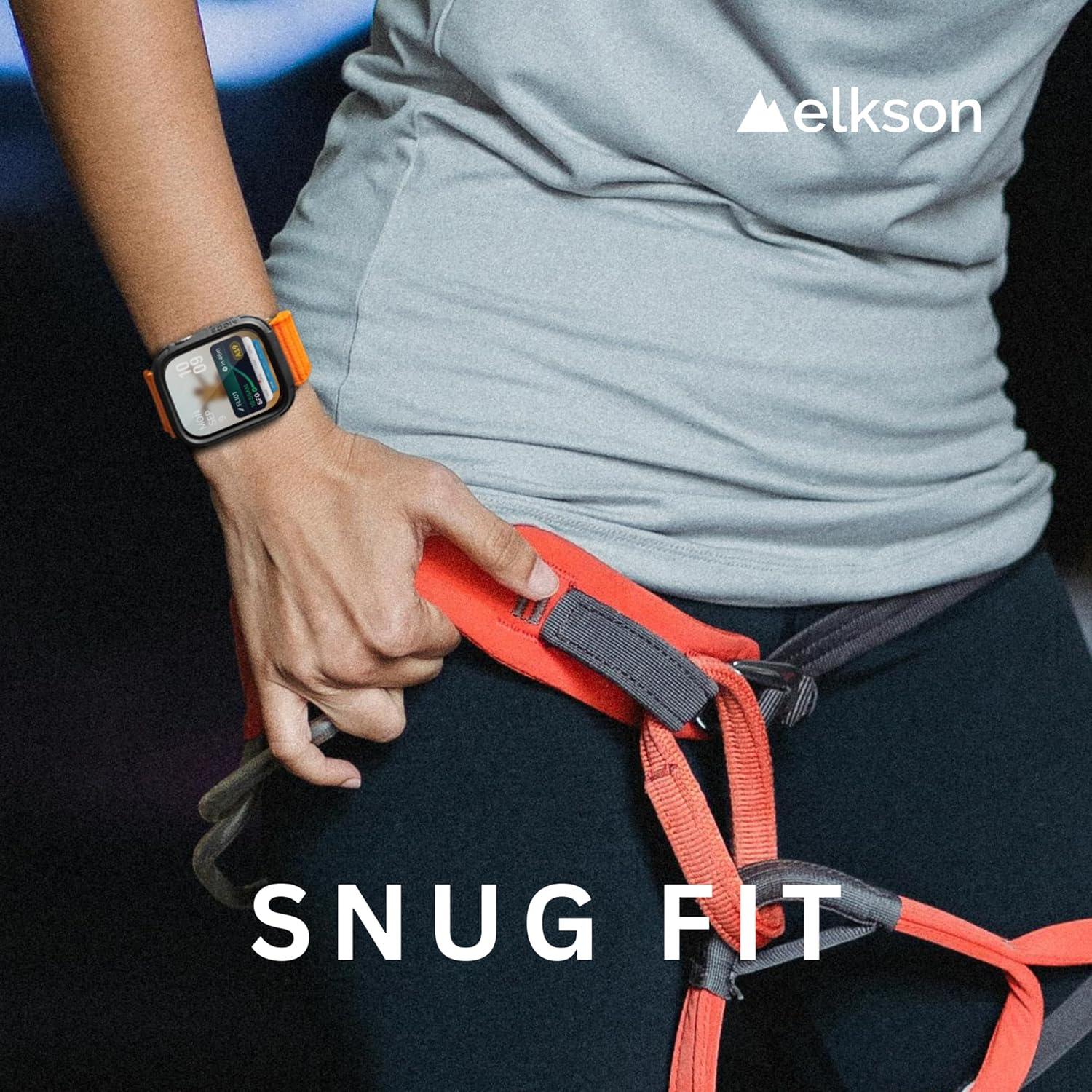 Funda Bumper Elkson para Apple Watch 46mm Serie Quattro Negra