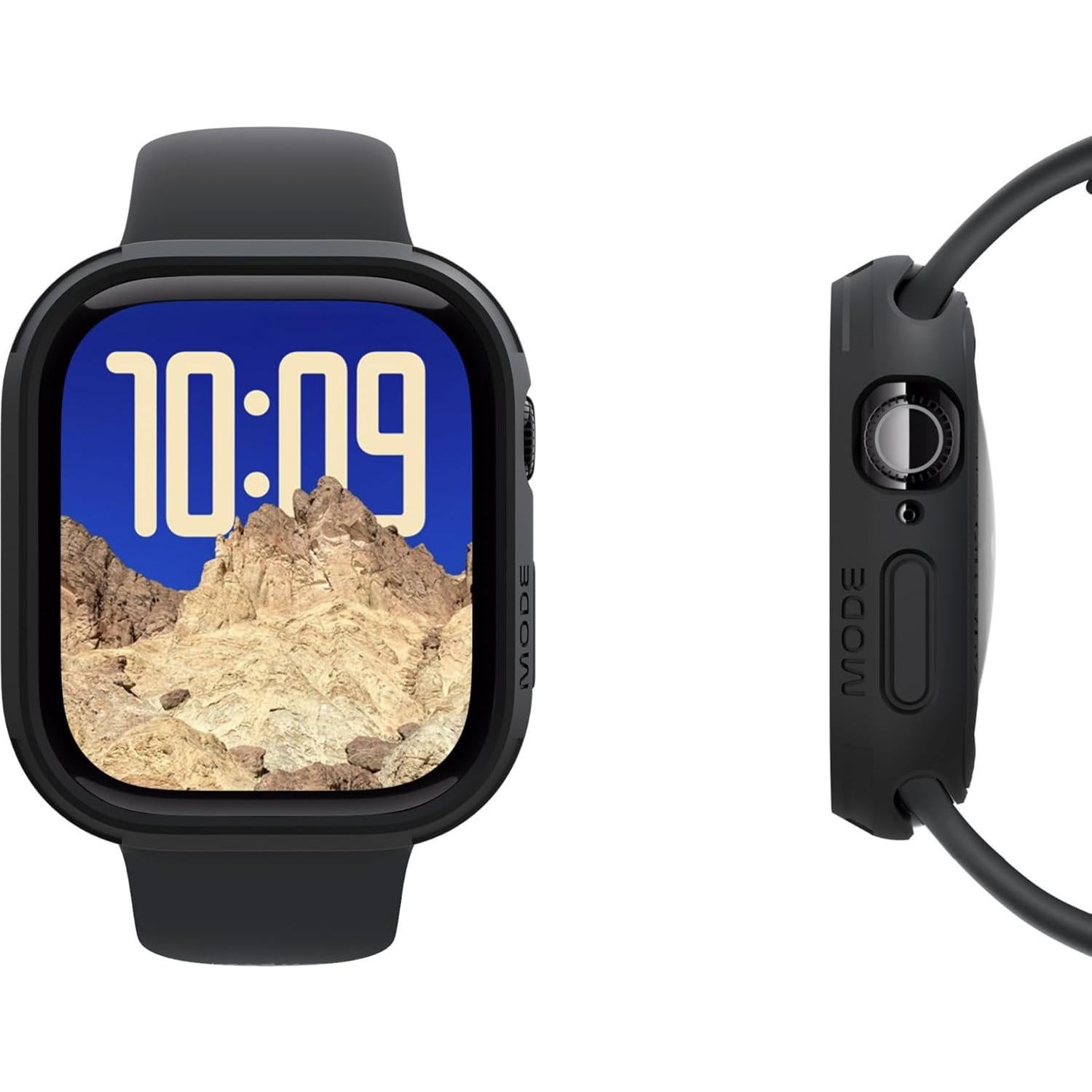 Funda Bumper Elkson para Apple Watch 46mm Serie Quattro Negra