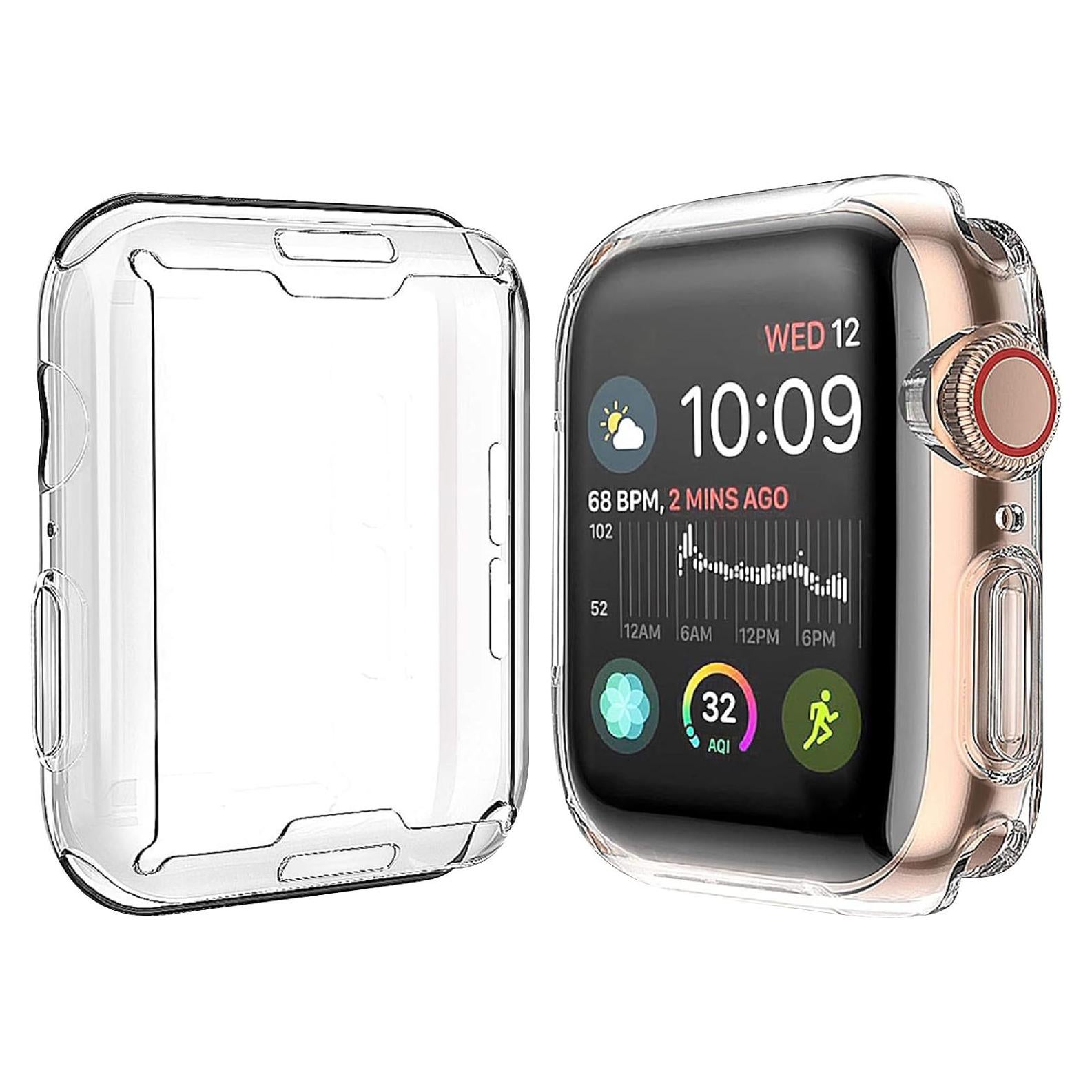 Funda Protectora TPU para Apple Watch 40mm Julk 2-Pack HD