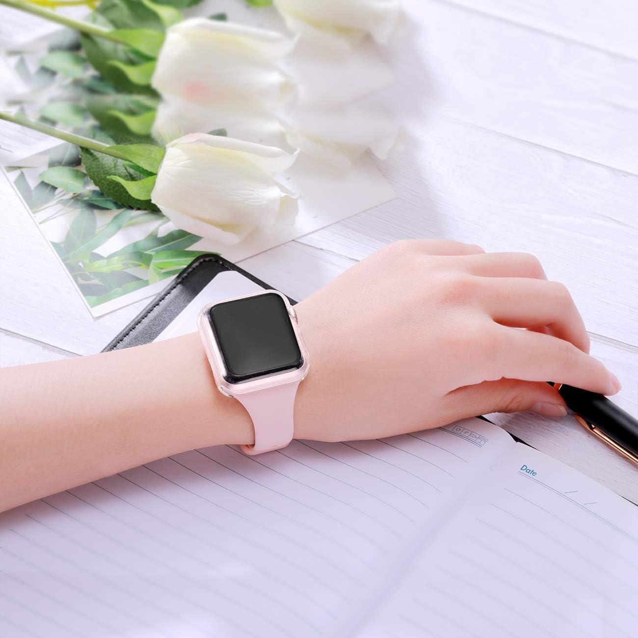 Funda GEAK para Apple Watch 40mm Series 5/4 - 3 Piezas TPU