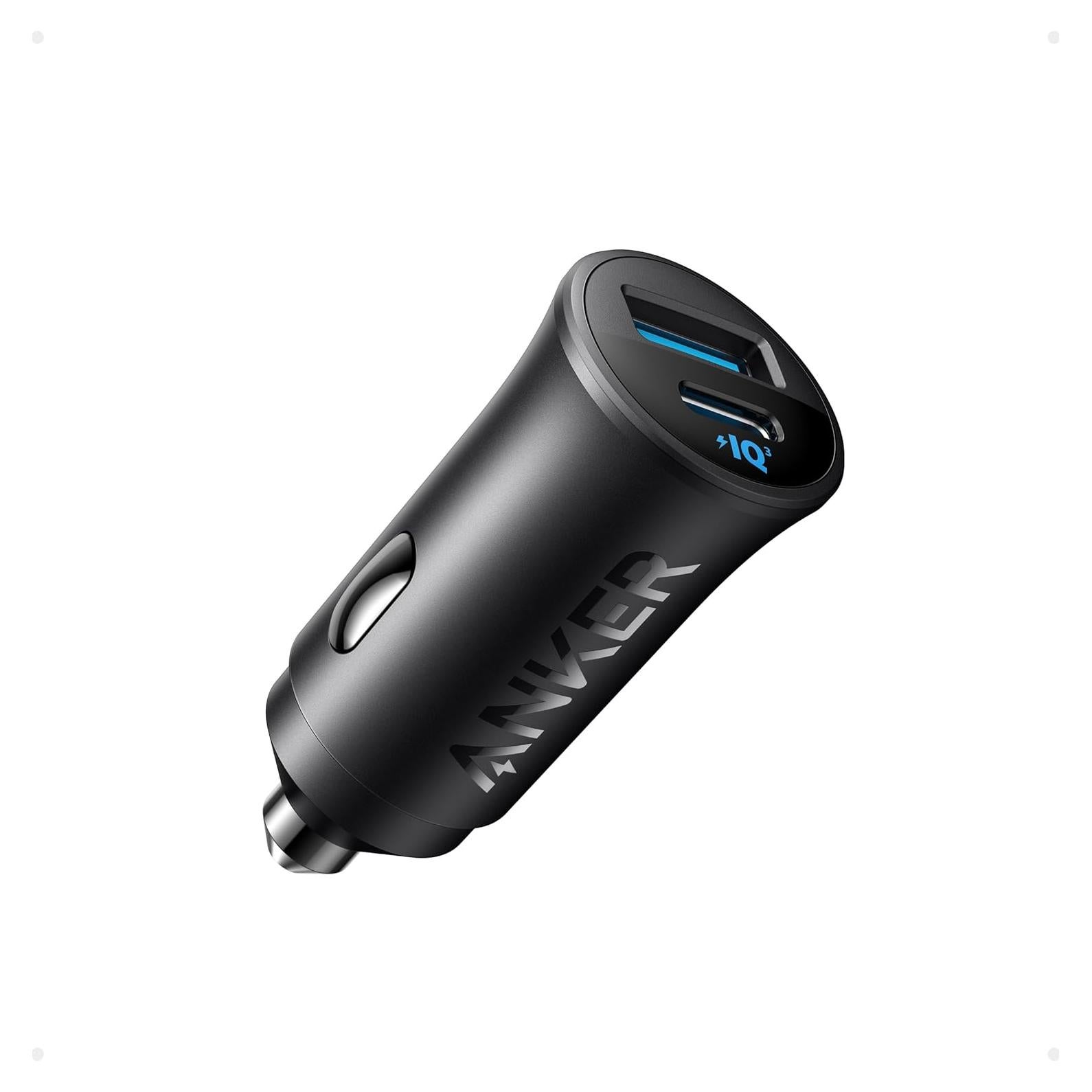 Cargador de Coche USB-C Anker A2741011 30W 2 Puertos