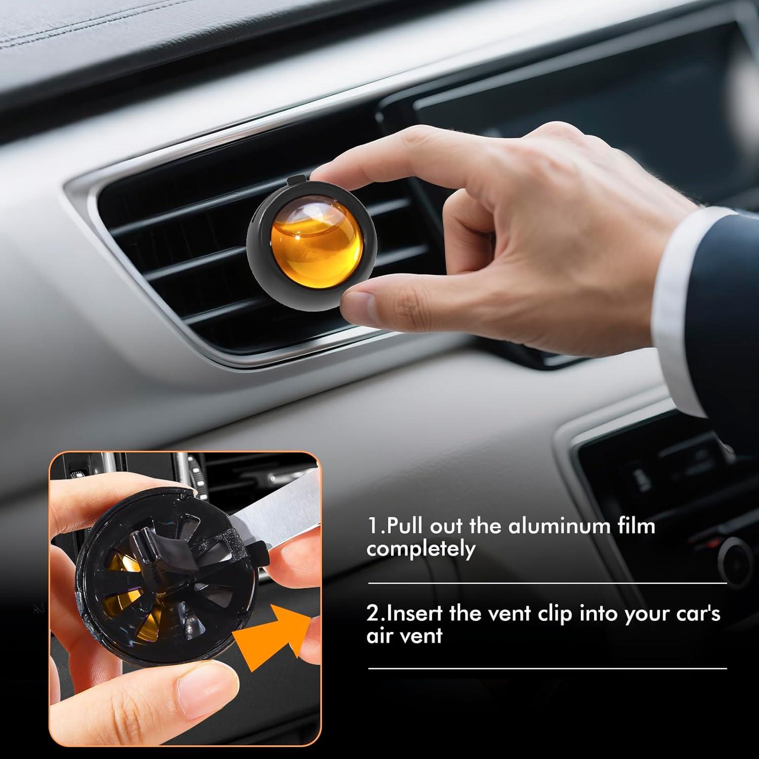 Ambientador de Aire para Auto Aqua Blance Hawaiano, 6 Piezas