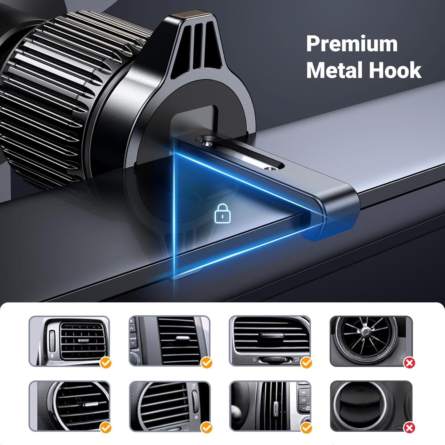 Soporte para Teléfono en Auto UGREEN, Negro, No Bloquea Aire