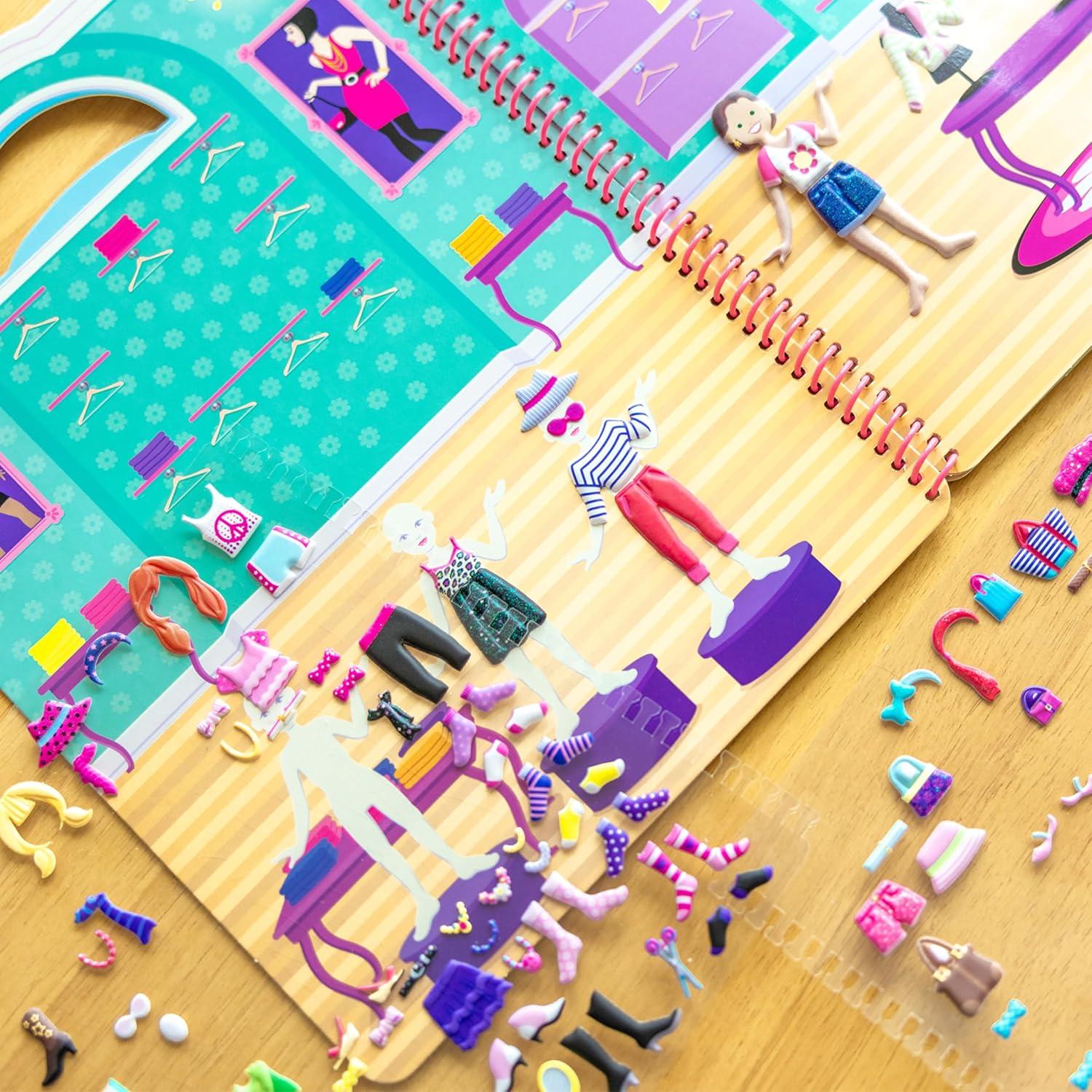 Libro de Actividades Melissa & Doug con Stickers Reutilizables 196 Pzs