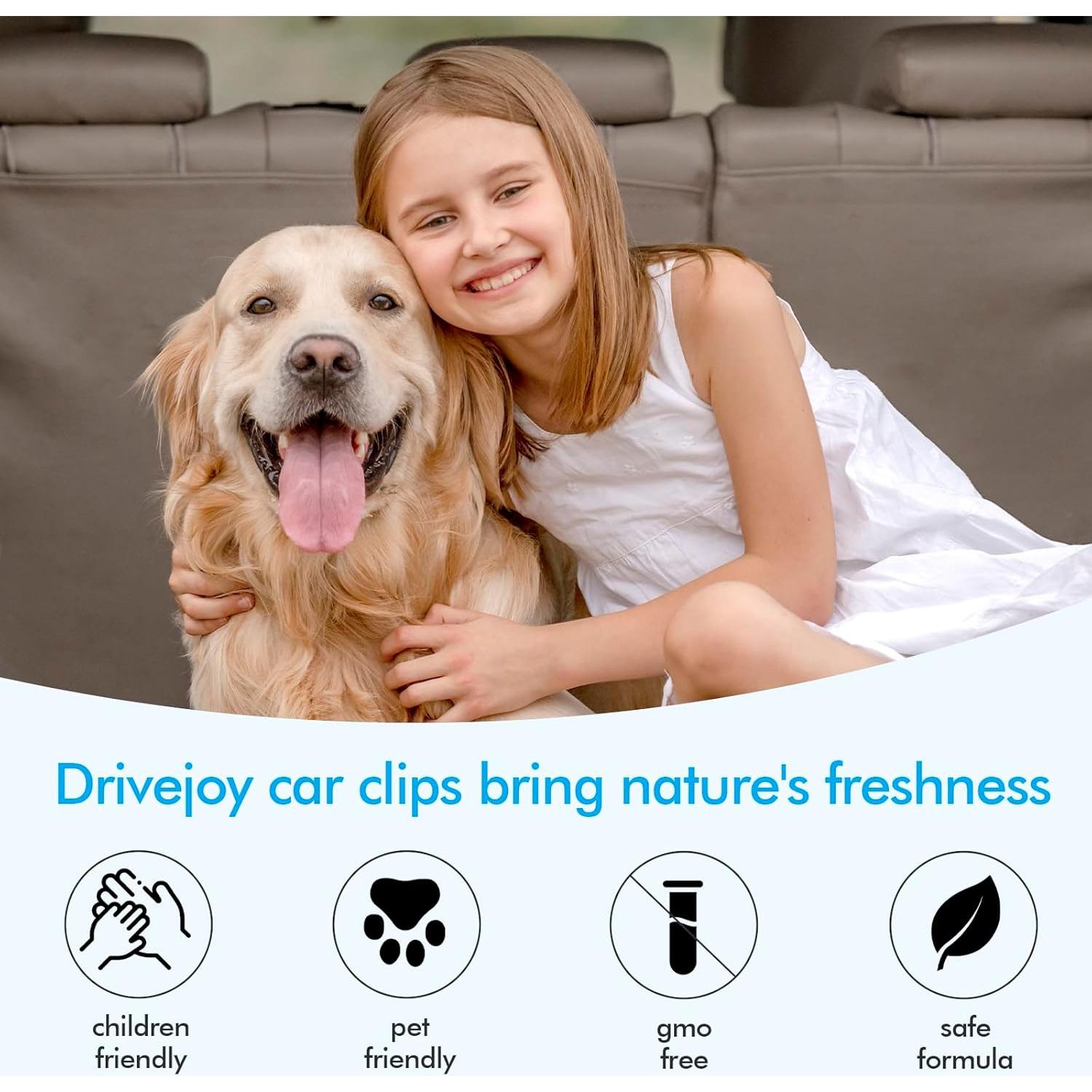 Ambientadores para Auto DRIVEJOY, Paquete de 12, Océano y Hawaiano