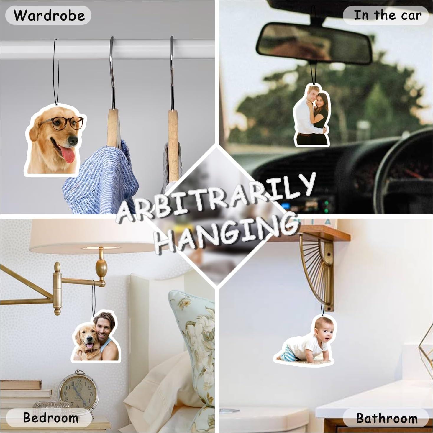 Ambientador Personalizado CDBUY Doble Cara A5 Irregular