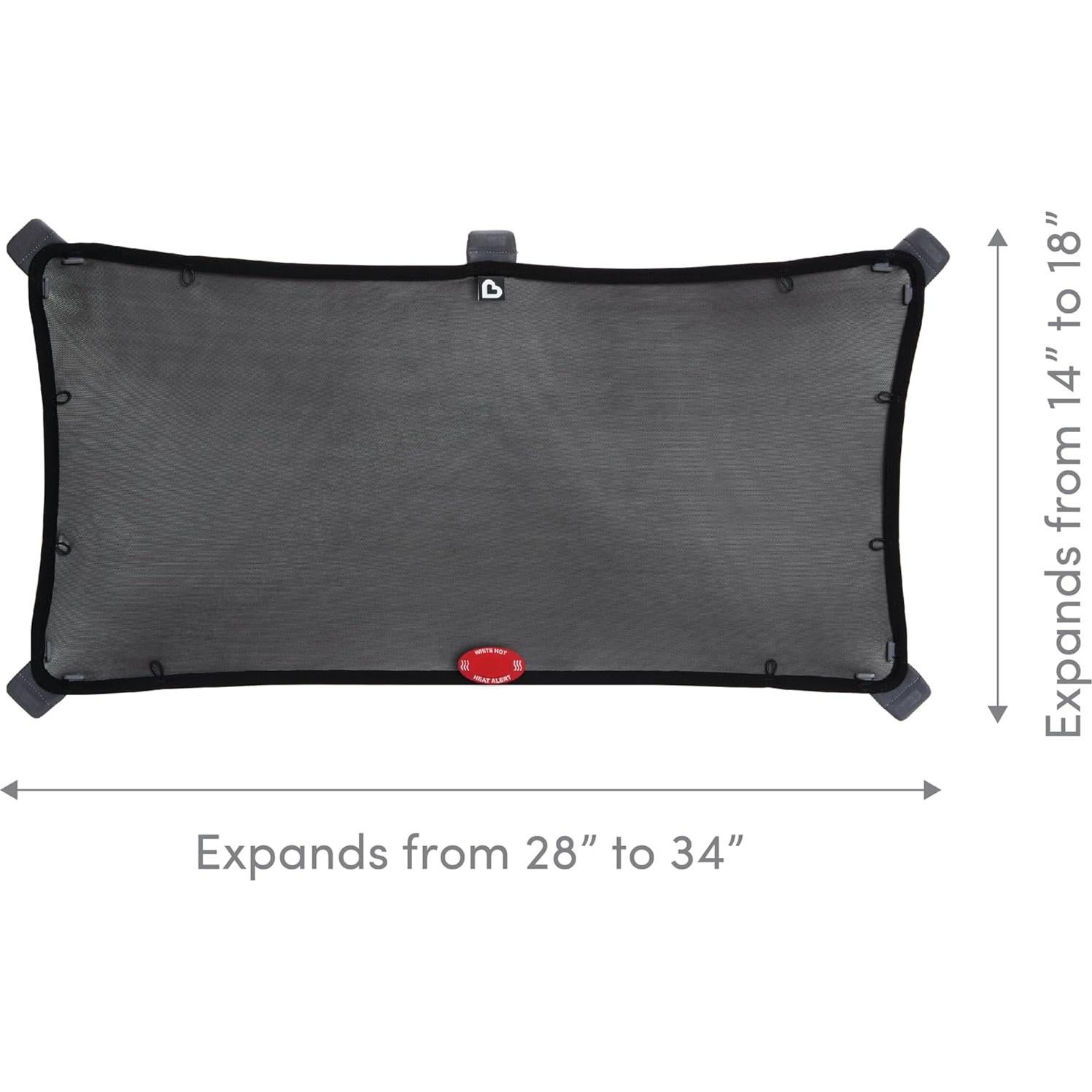 Funda Solar Magnética Ajustable Munchkin 86.36x45.72cm Negra