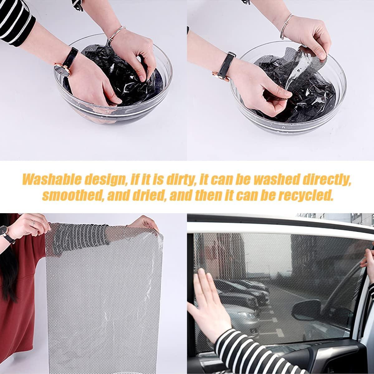 Protector Solar Lateral Auto Blilo 4 Pcs Reutilizable UV