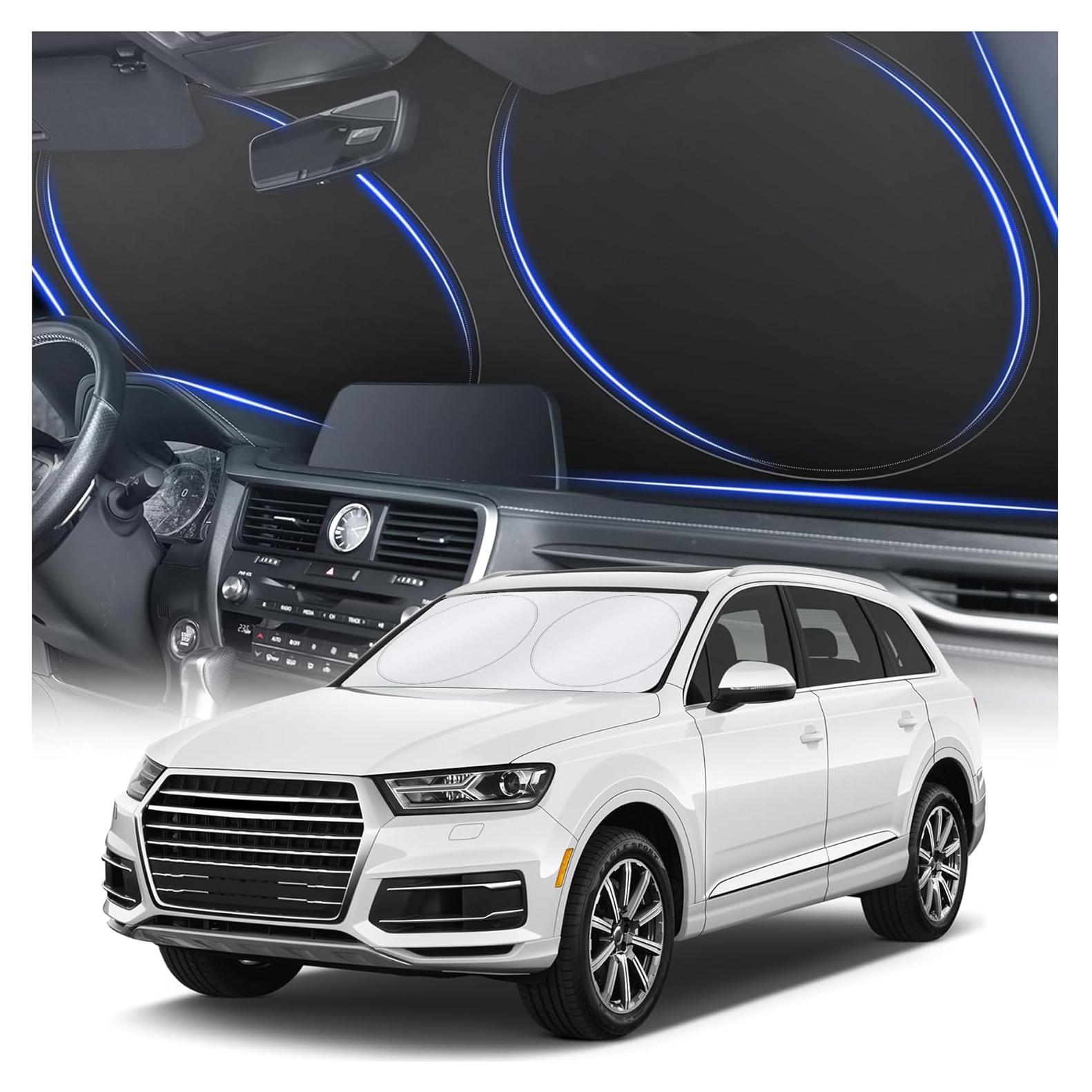 Protector Solar Plegable JUSTTOP para Coche 160x89 cm