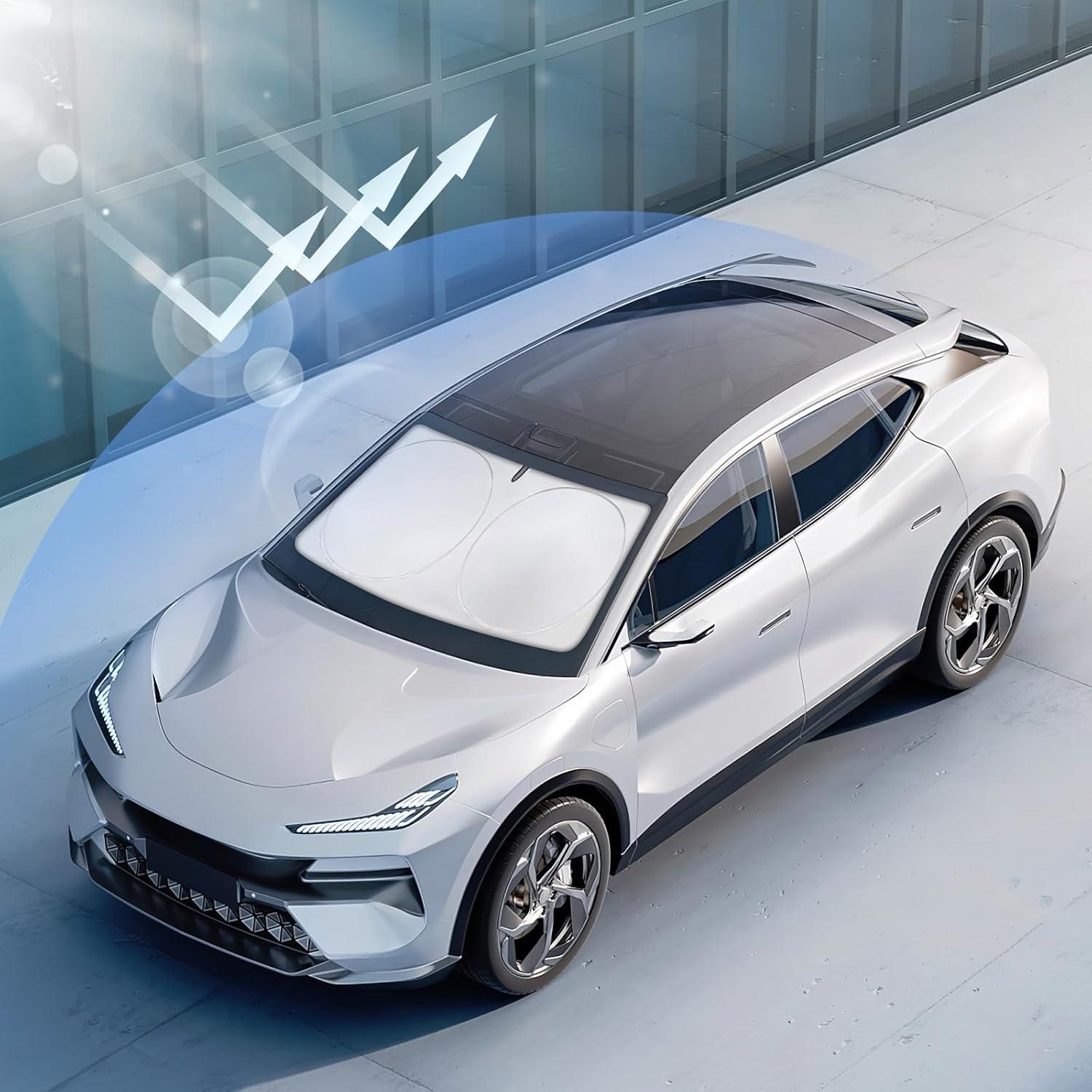 Magnelex Protector Solar Plegable para Parabrisas Mediano