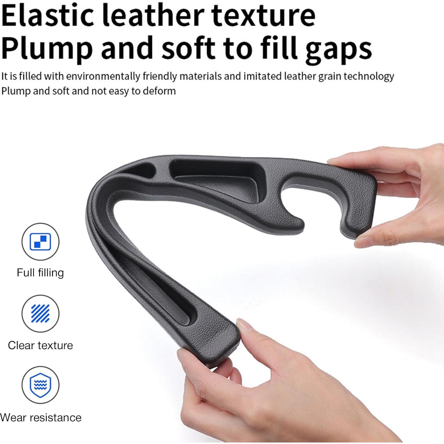 Relleno Espacio entre Asientos Eptchn - Negro, 1 Set