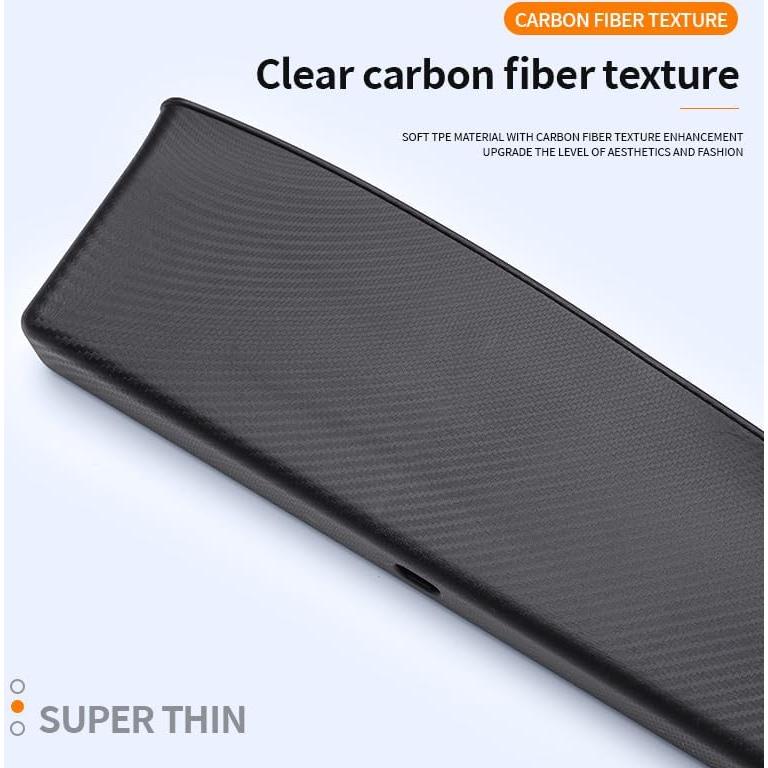 Organizador de Espacio entre Asientos Edotim 2PCS Negro TPE