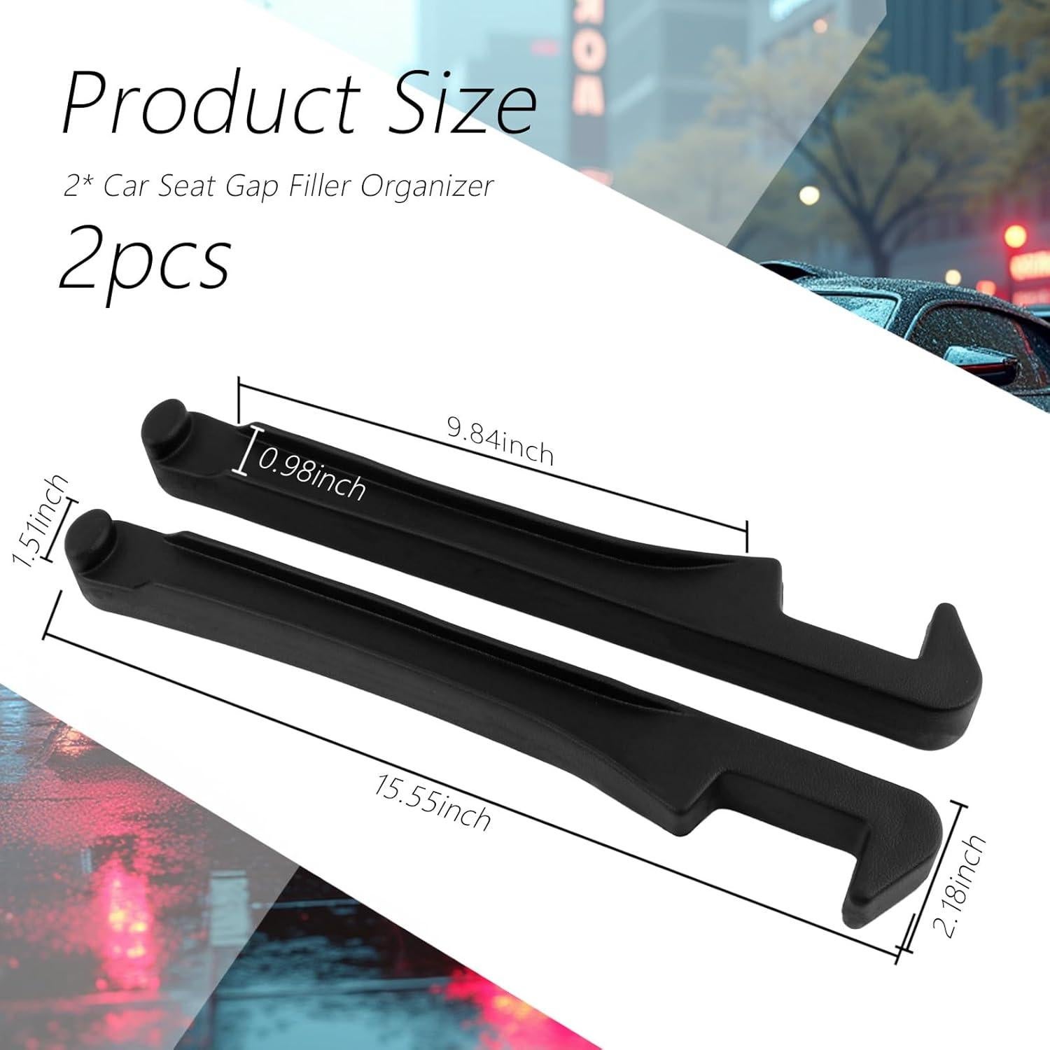 Organizador de Relleno Espacio Asientos Coche Figpade 39.5cm