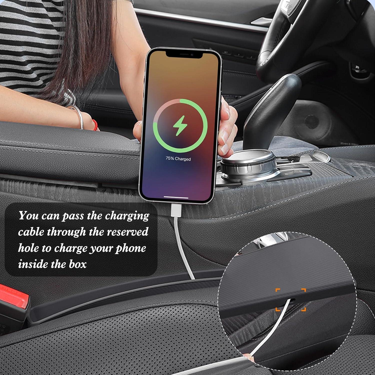 Organizador de Espacio entre Asientos Pakanana con Bolsa para Gafas