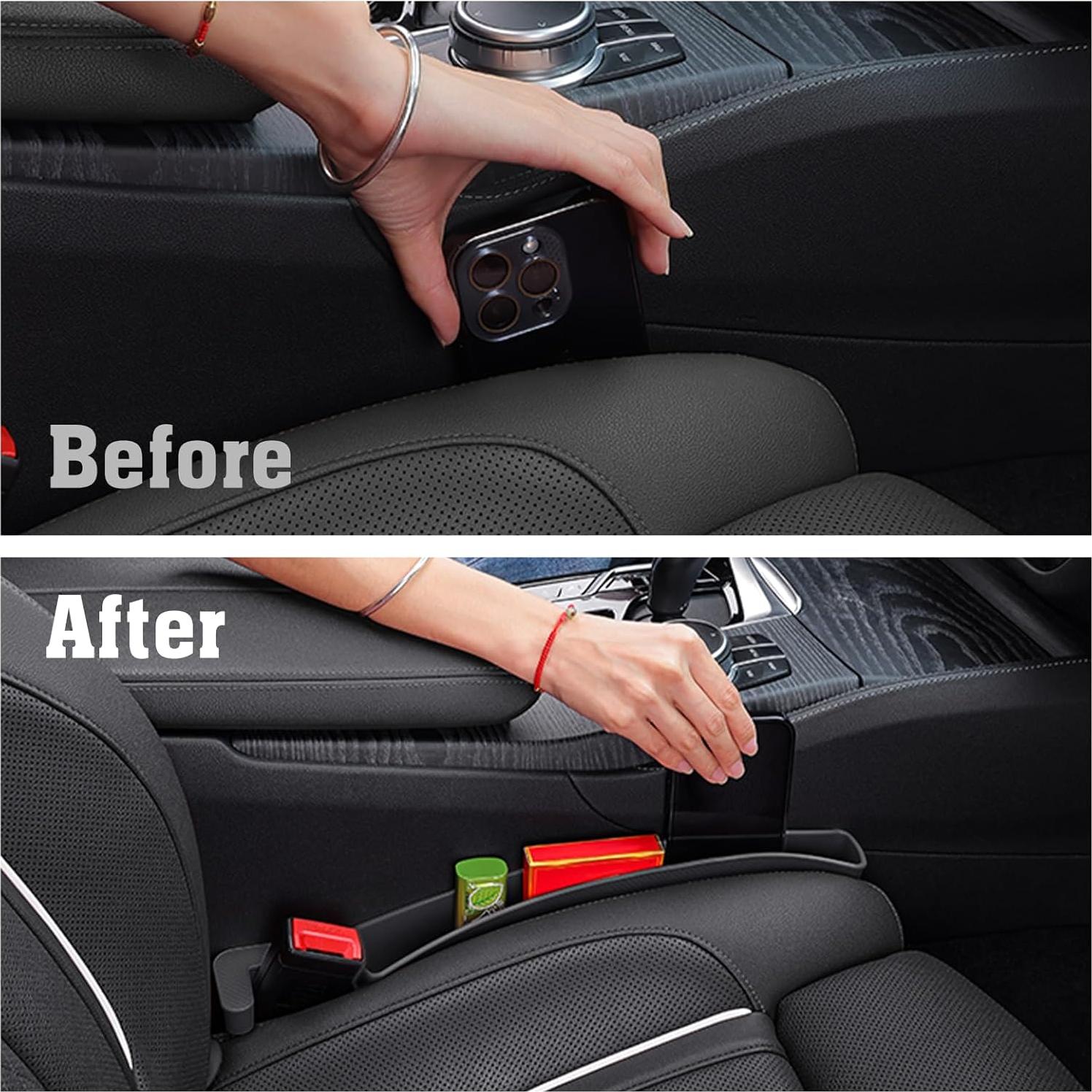 Organizador de Espacio entre Asientos Pakanana con Bolsa para Gafas