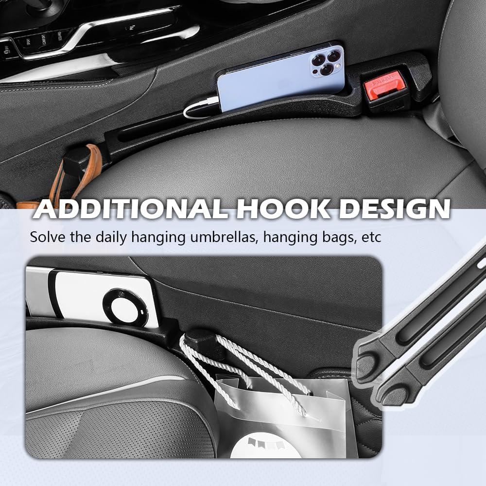 Relleno Espacio Asientos Coche Figpade PU Negro 42.7x5.5cm