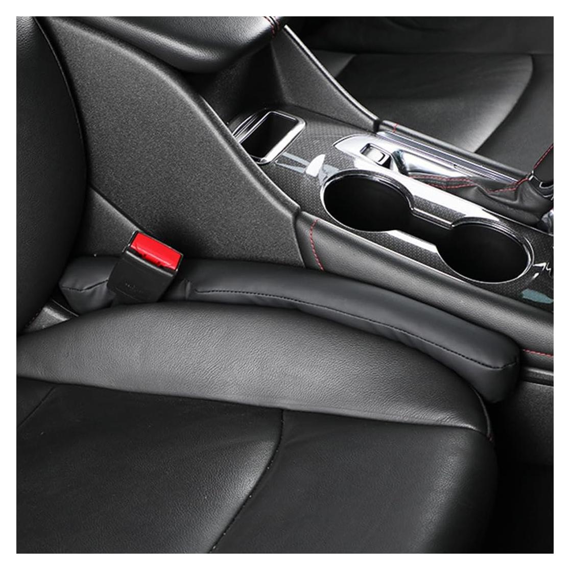 Relleno de Espacio entre Asientos de Cuero Suvnie 43x5cm Negro