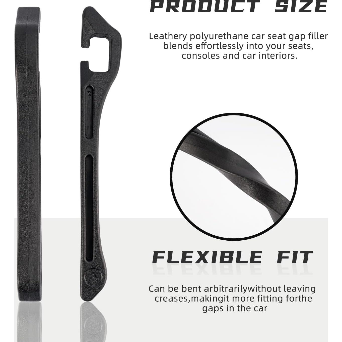 Relleno para Huecos en Asientos de Coche Enfeiya 2 Piezas