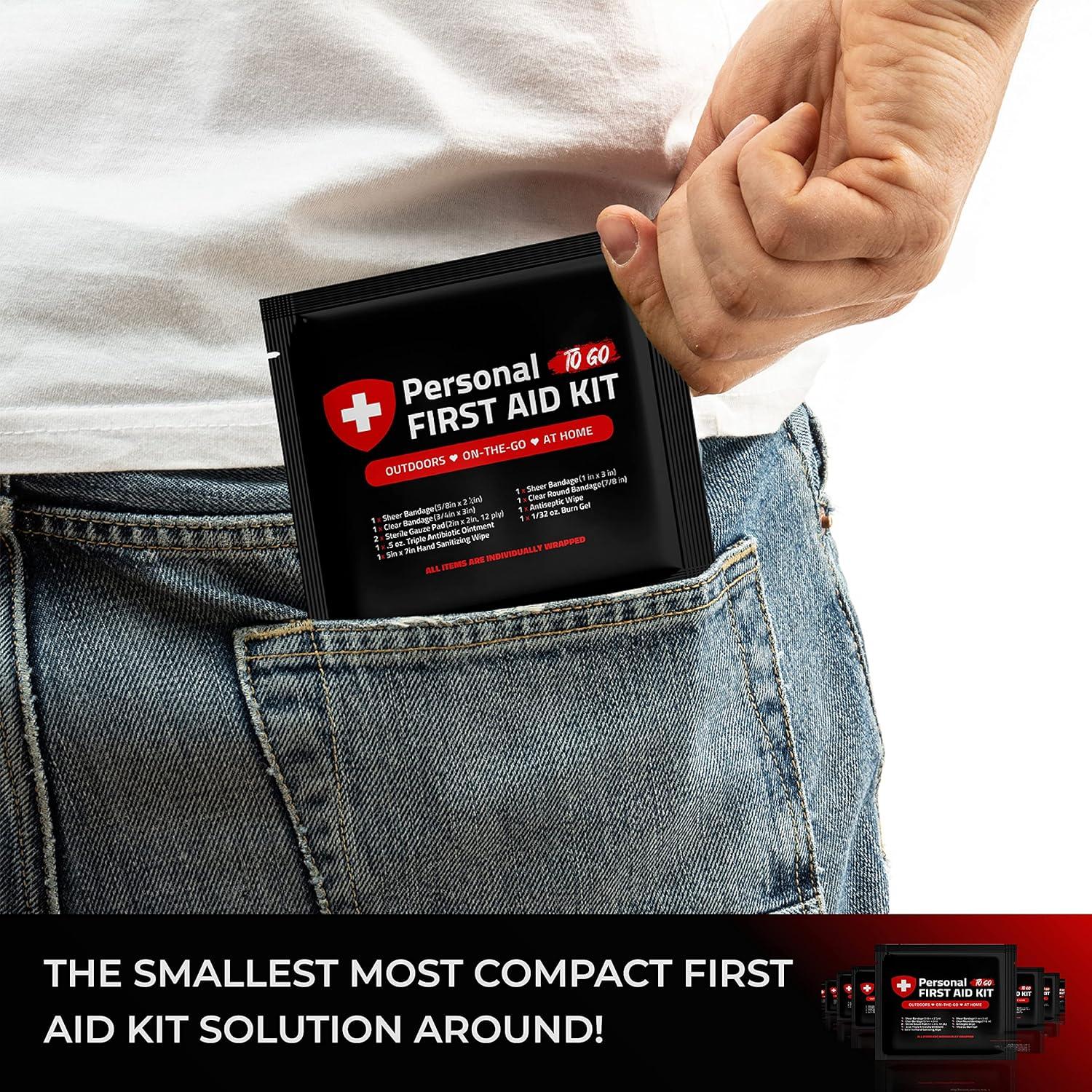 Kit de Primeros Auxilios Portátil U Safe - 10 Piezas