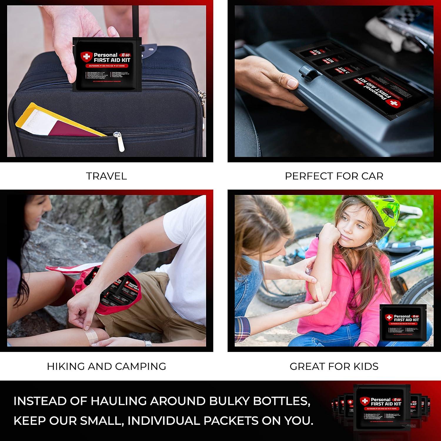 Kit de Primeros Auxilios Portátil U Safe - 10 Piezas