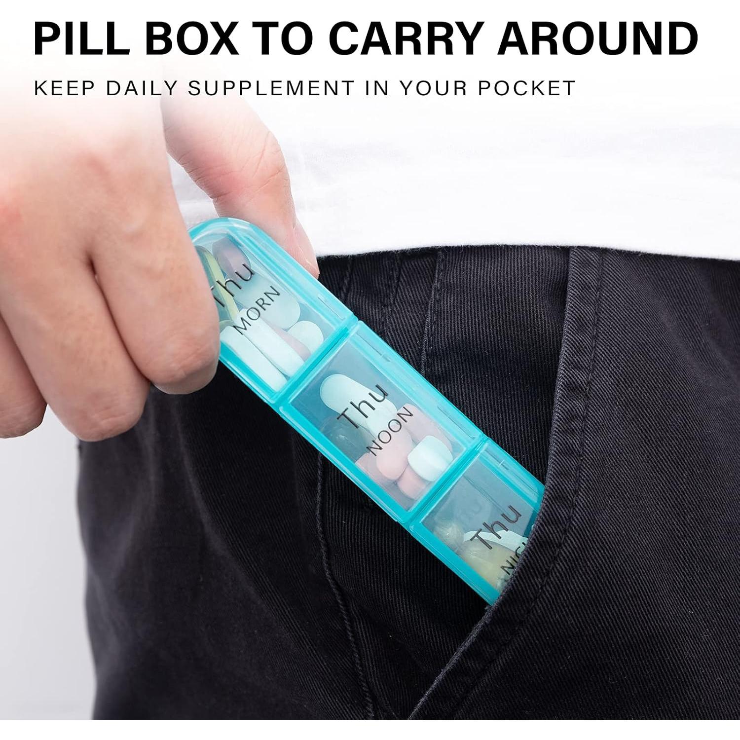 Organizador de Pastillas Daviky 3 Veces al Día - 7 Días