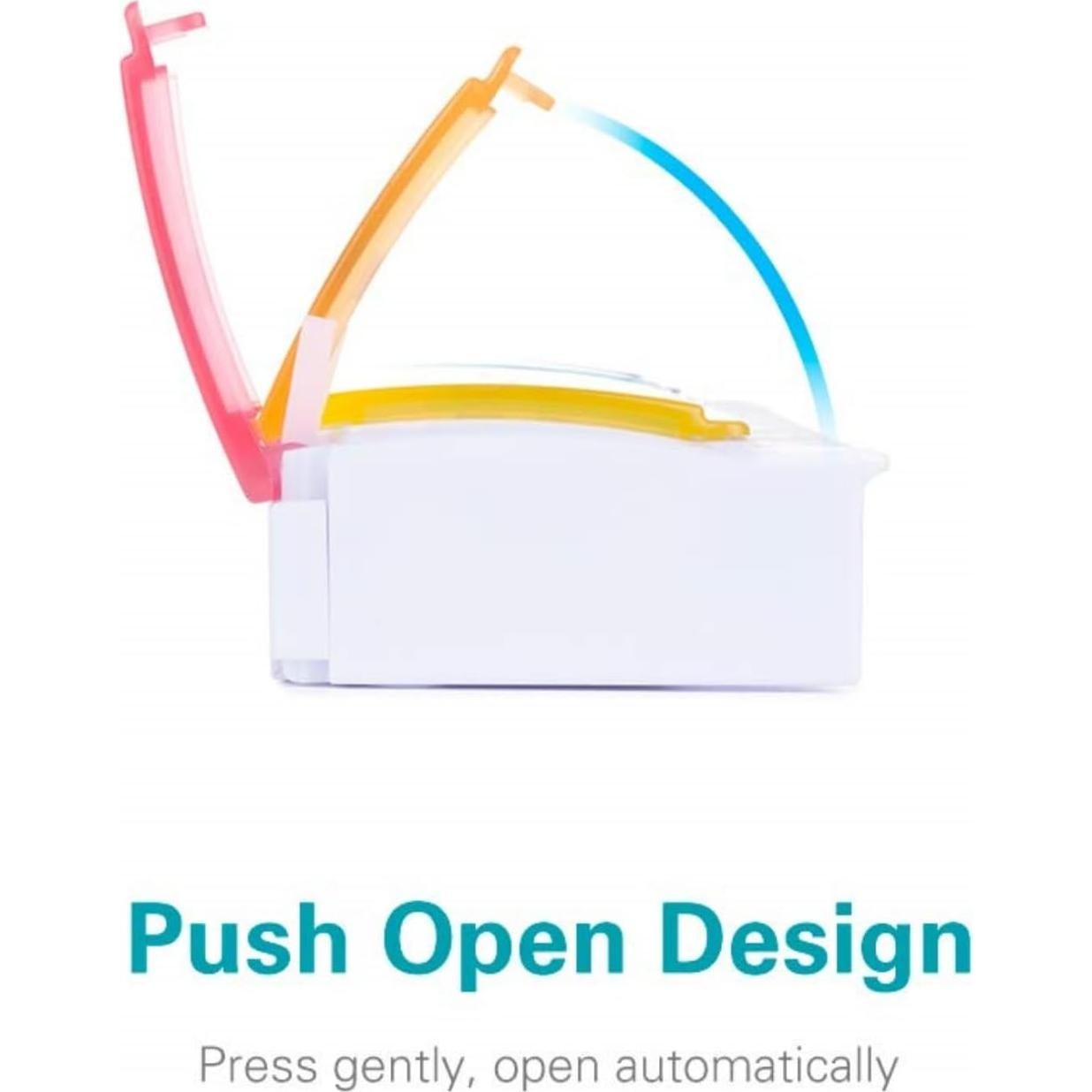 Organizador Semanal de Pastillas Sukuos AM PM 7 Días Arcoíris