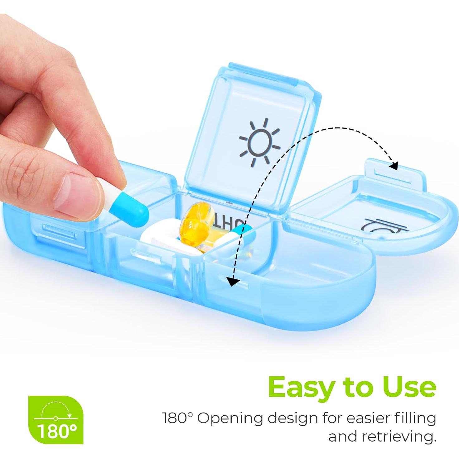 Organizador Semanal de Pastillas AUVON 3 Veces al Día Grande