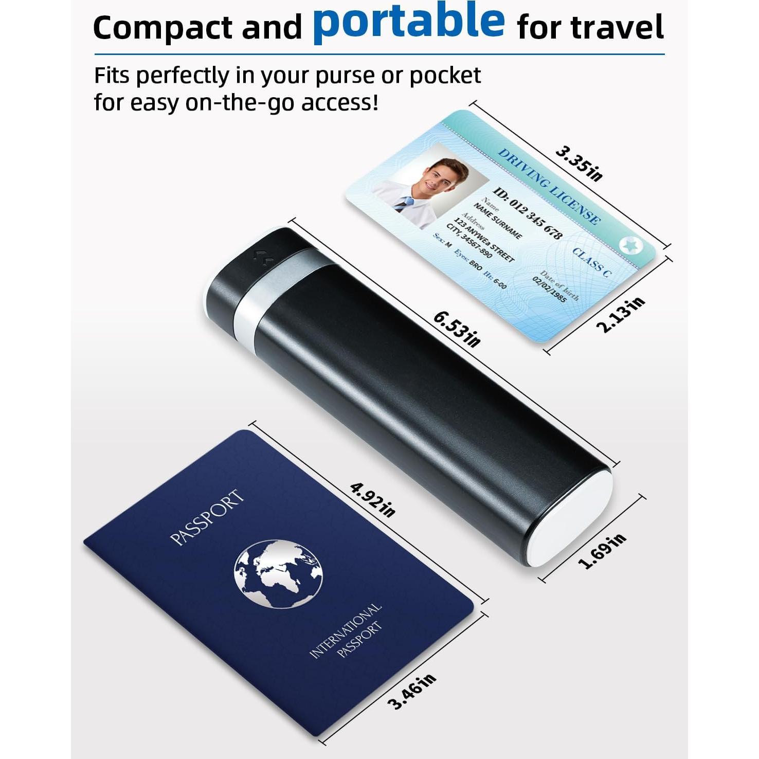 Organizador Semanal de Pastillas Betife, 7 Compartimentos, Negro