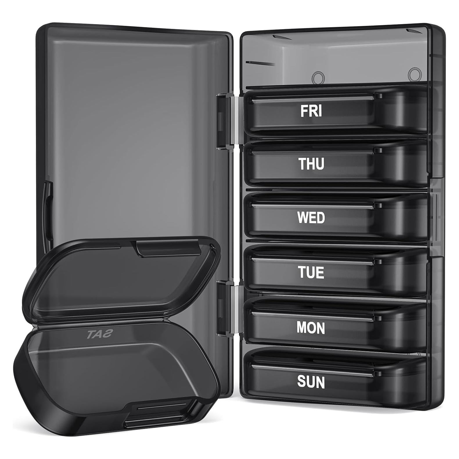 Organizador Semanal de Pastillas PULIV 7 Días Doble Protección