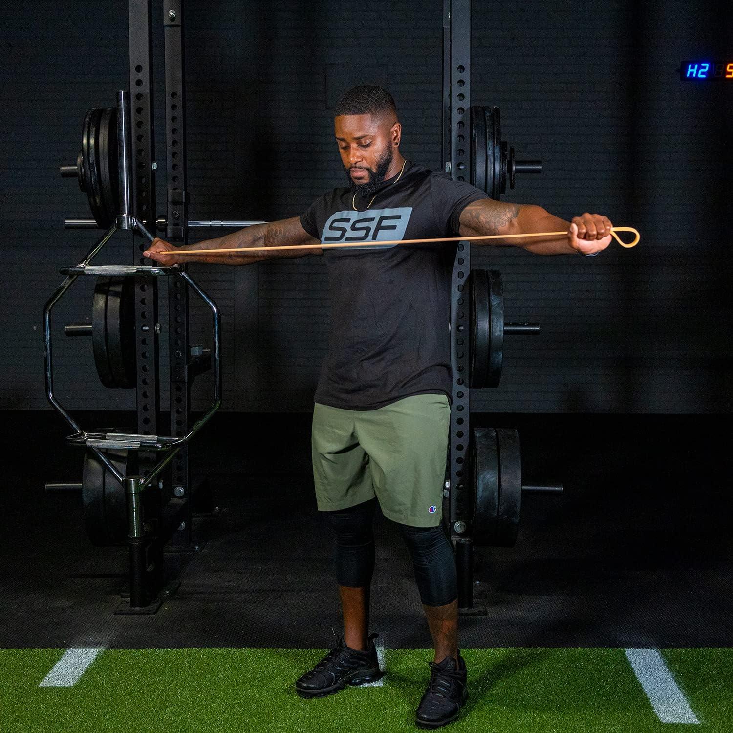 Banda de Resistencia Serious Steel Fitness 32" Naranja 2-15 lbs