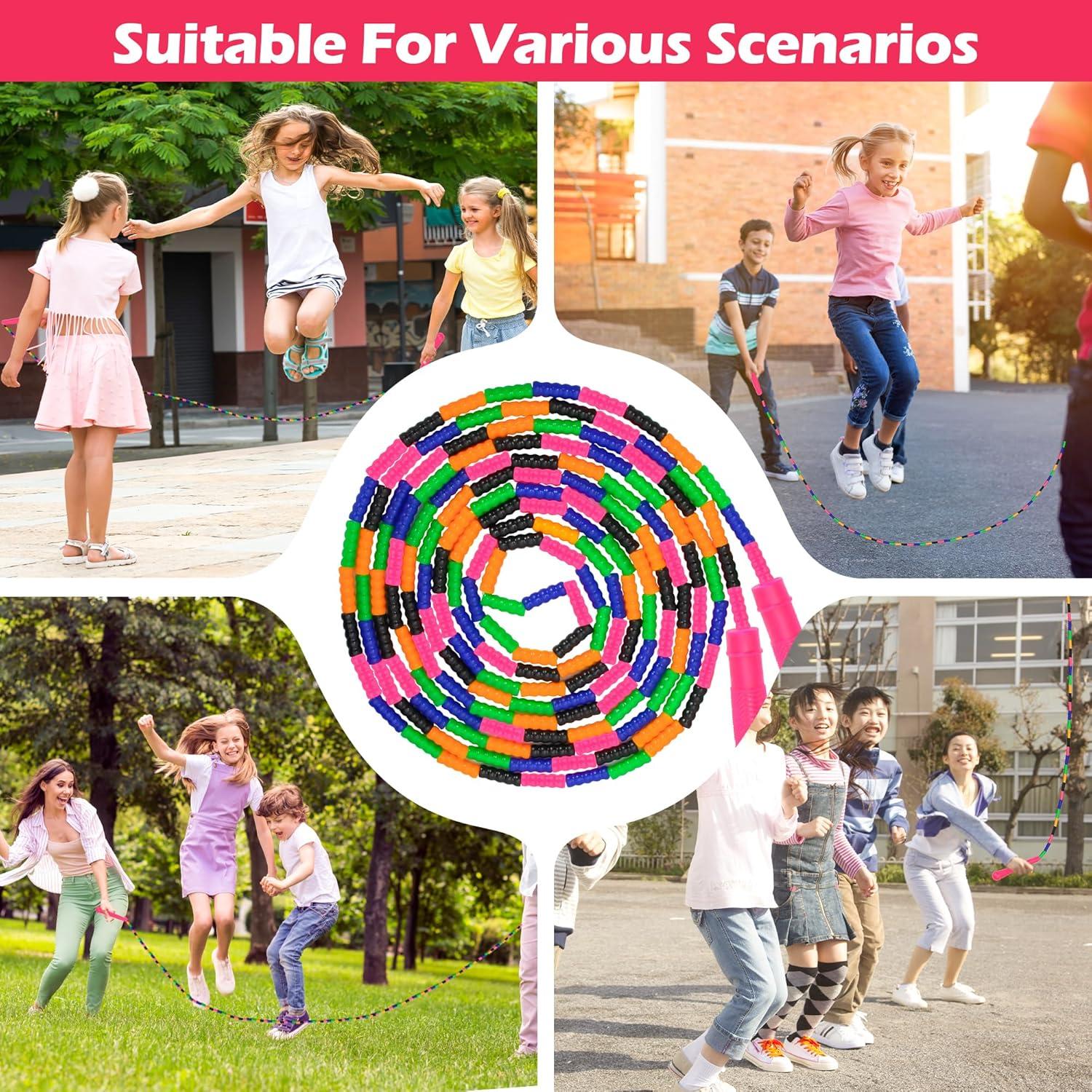 Cuerda de Salto Coolrunner 5.25 m Doble Holandesa Rosa 2 Pack