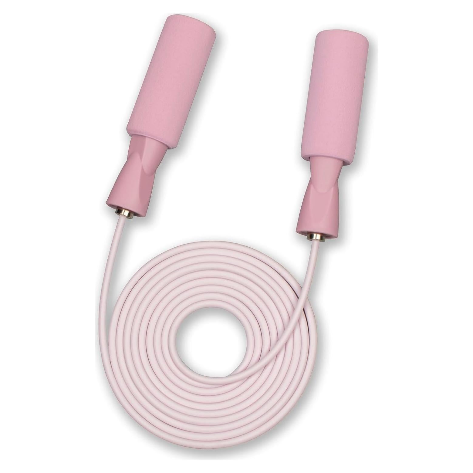 Cuerda de Salto Ajustable XYLsports Rosa 2.8m para Fitness