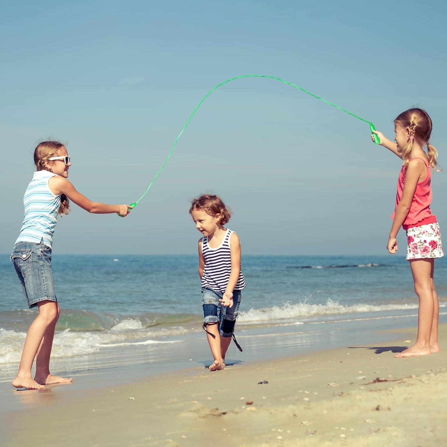 Cuerdas para Saltar Ajustables Elcoho 36 Paquetes 2.2m Niños