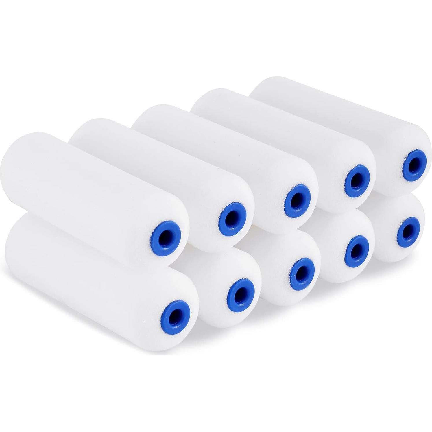 Mister Rui Paquete de 10 Fundas de Rodillo de Espuma 10 cm